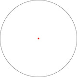 Vortex Crossfire Red Dot (Gen II), Tan, 2 MOA Dot, T1/T2 Footprint - CF-RD2-T - reticle
