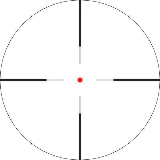 Vortex Crossfire II 3-9x40 Riflescope - Illuminated V-Brite Reticle, 1" Tube, Matte - CF2-31025 - reticle