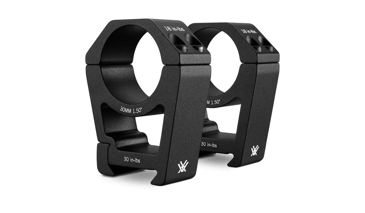 Vortex Sport Riflescope Rings 30mm Extra High (1.5") Picatinny/Weaver Mount - SPT30-XH - photo 1