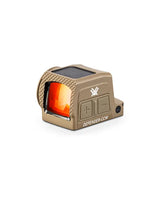 Vortex Defender CCW FDE Enclosed Solar Red Dot, RMSc Footprint, 32 MOA Circle + 3 MOA Dot Reticle - DFCCW-MRD3-E-T