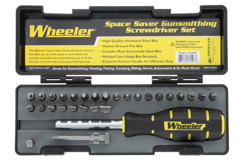 Wheeler Space Saver Gunsmith Screwdriver Set - 664507