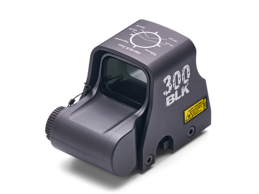 EOTech XPS2 300 Blackout Reticle Holographic Red Dot Sight, Two 1 MOA Dots, 68 MOA Outer Ring - XPS2-300
