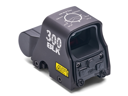 EOTech XPS2 300 Blackout Reticle Holographic Red Dot Sight, Two 1 MOA Dots, 68 MOA Outer Ring - XPS2-300