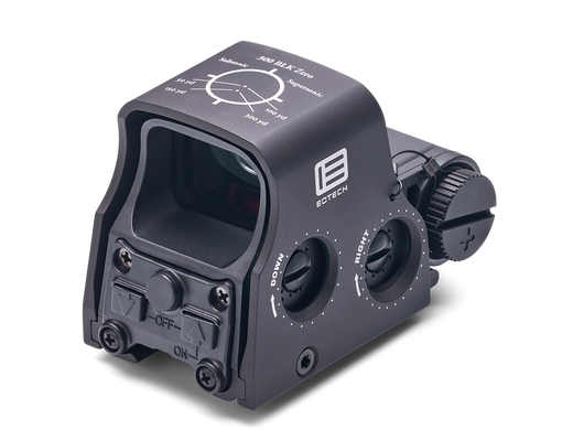 EOTech XPS2 300 Blackout Reticle Holographic Red Dot Sight, Two 1 MOA Dots, 68 MOA Outer Ring - XPS2-300