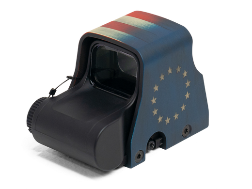 EOTech XPS2 Betsy Ross Flag Housing, Holographic Red Dot Sight, 1 MOA Dot, 68 MOA Outer Ring - XPS2-0BROSS