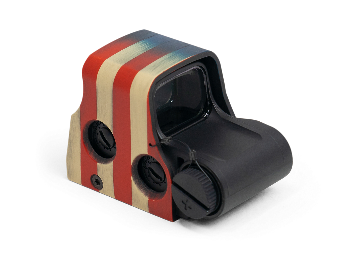 EOTech XPS2 Betsy Ross Flag Housing, Holographic Red Dot Sight, 1 MOA Dot, 68 MOA Outer Ring - XPS2-0BROSS