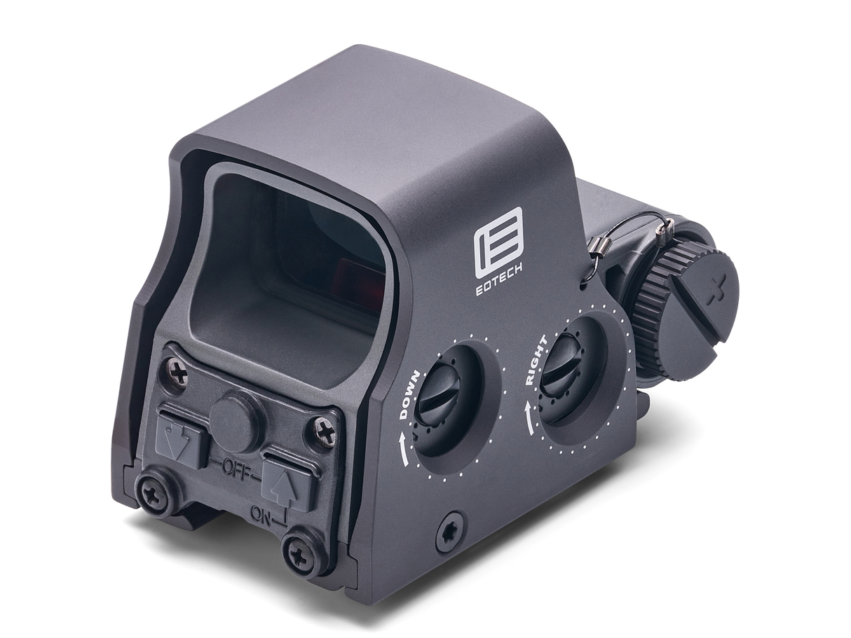 EOTech XPS2 Grey Housing Holographic Red Dot Sight, 1 MOA Dot, 68 MOA Outer Ring - XPS2-0GREY