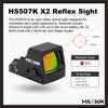 Load image into Gallery viewer, Holosun 507K X2 Red Dot, 32 MOA Ring &amp; 2 MOA Red Dot, Side Battery - HS507K-X2