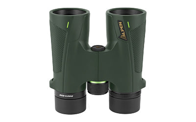 Alpen Optics Shasta Ridge, 10x42 Binoculars, Green Color, Matte Finish, Waterproof, Multicoated Glass 394SR