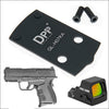 Load image into Gallery viewer, Springfield XD-S Mod 2 for Holosun 407K, 507K, EPS Carry Adapter Plate - Aluminum - DPP