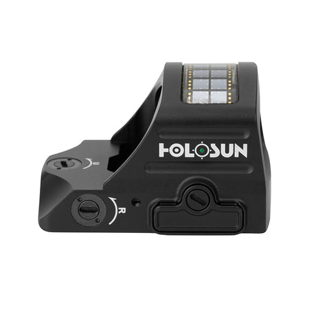 Holosun 407C X2 2 MOA Green Dot, RMR Footprint, Side Battery, Solar Failsafe - HE407C-GR-X2