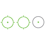 Holosun 515CM Green Dot 2MOA Dot with 65MOA Circle QR Mount Flip Caps - HE515CM-GR