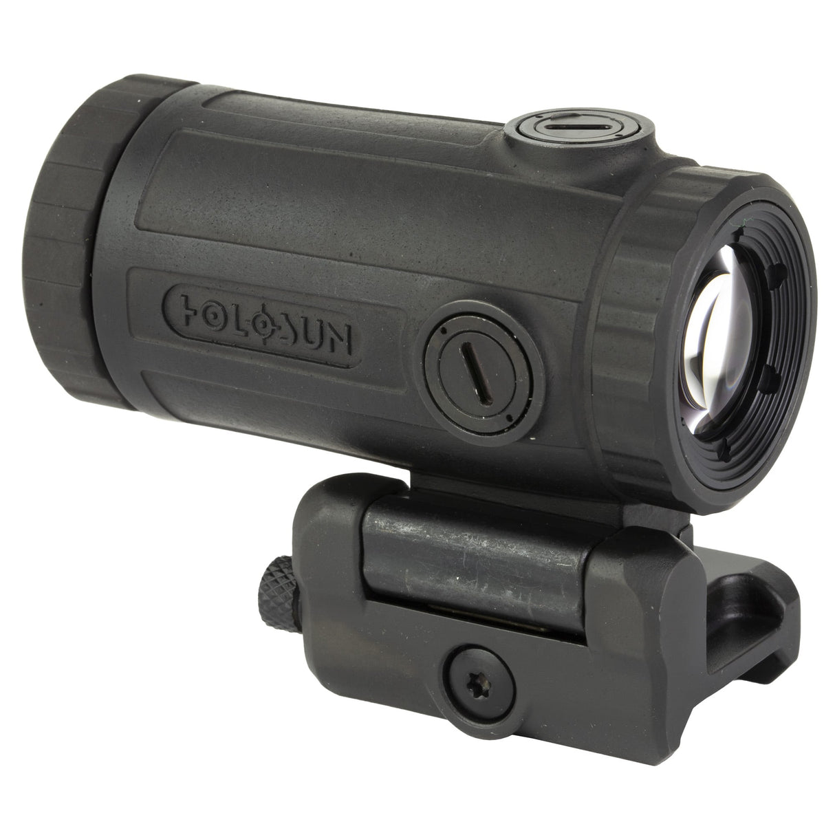 Holosun HM3XT Titanium 3X Magnifier Quick Release Side Flip Mount Absolute or Lower 1/3 Co-Witness - HM3XT