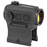 Holosun 403C, Red Dot, Black, 2MOA Dot, High and Low Mount, Solar with Internal Battery - HS403C