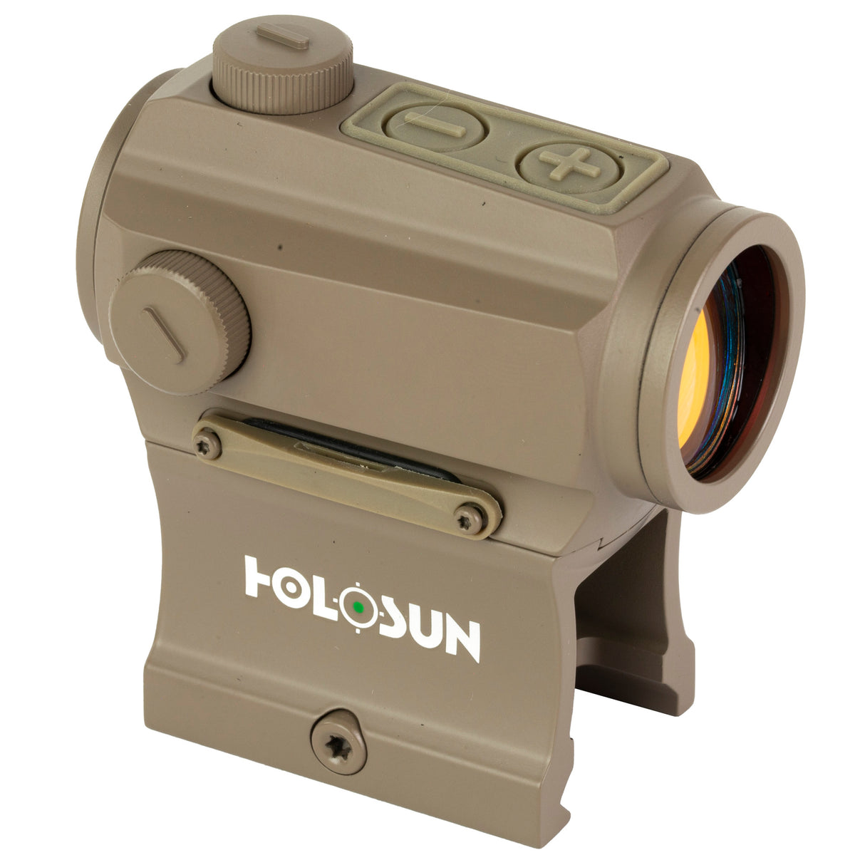 Holosun 403B Green FDE 2 MOA High and Low Mount Bottom Battery - HE403B-GR-FDE