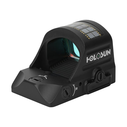 Holosun 507C Green X2, 32 MOA Ring & 2 MOA Green Dot, RMR Footprint, MRS Reticle, Side Battery, Solar Failsafe - HE507C-GR-X2