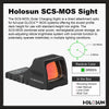 Load image into Gallery viewer, Holosun SCS MOS Green Dot Sight For Glock MOS Full Size/Compact, Does Not Fit 43X/48 MOS - SCS-M-GR