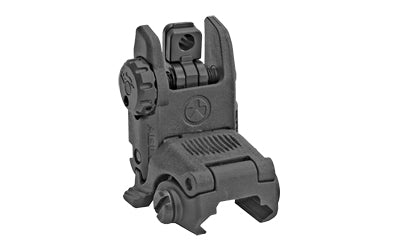 Magpul Industries MBUS Back-Up Rear Sight Gen 2, Fits Picatinny Rails, Flip Up, Black MAG248-BLK