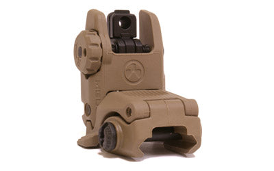 Magpul Industries MBUS Back-Up Rear Sight Gen 2, Fits Picatinny Rails, Flip Up, Flat Dark Earth MAG248-FDE