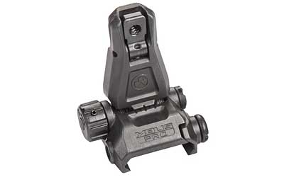 Magpul Industries MBUS PRO Rear Sight, Fits Picatinny, Flip Up, Steel, Black MAG276-BLK