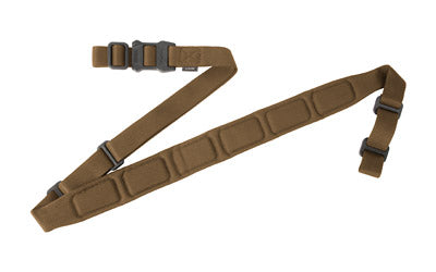 Magpul Industries MS1 Padded Sling, Fits AR Rifles, 1 or 2 Point Sling, Coyote Brown MAG545-COY