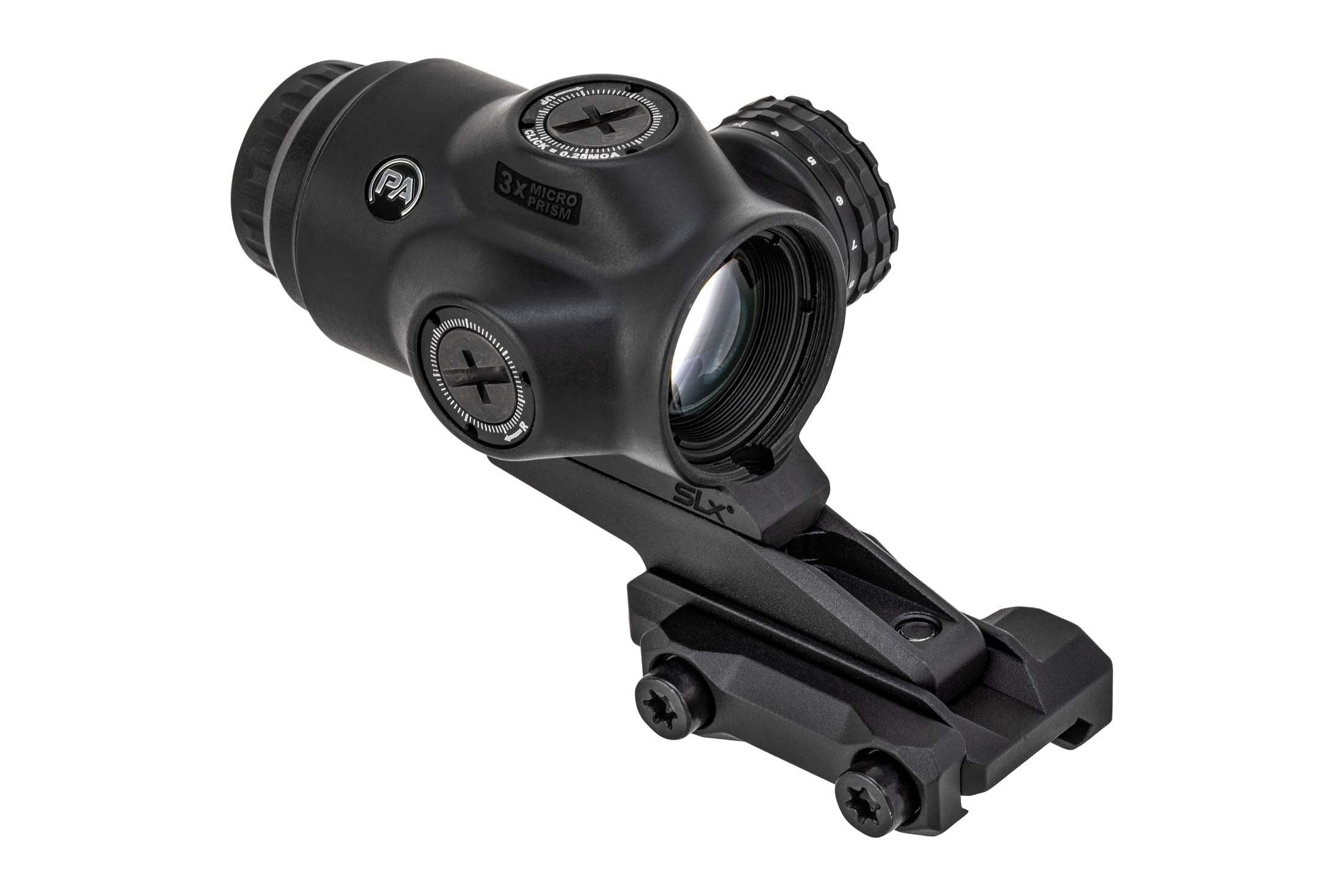 Primary Arms SLx 3X MicroPrism Scope - Green Illuminated ACSS Raptor Reticle - 5.56 / .308 - Yard