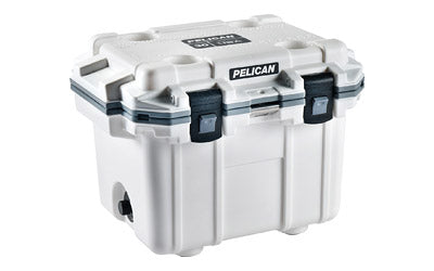 Pelican Elite Cooler, White/Gray, 25.30" x 19.00" x 18.50" 30Q-1-WHTGRY