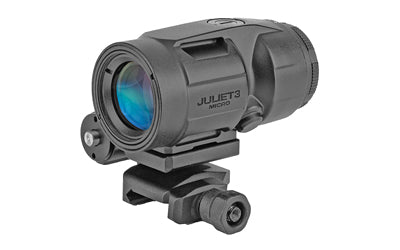 Sig Sauer JULIET3, Magnifier, 3X, 22mm, Black, Push Button Mount with Spacers SOJ3M001