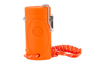 UST - Ultimate Survival Technologies Tekfire Pro Fuel-Free Lighter, Orange, 3"x1.5"x0.8", ParaTinder Utility Cord Included, 10 Second Time Out Safety Feature, Built-In Rechargeable Lithium Ion Battery 20-02197