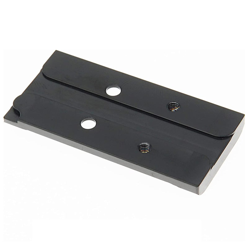 Glock MOS Fullsize & Compact to K Series Adapter Plate - 407K, 507K, EPS, EPS Carry - Titanium (Does Not Fit 43X/48 MOS) - DPP