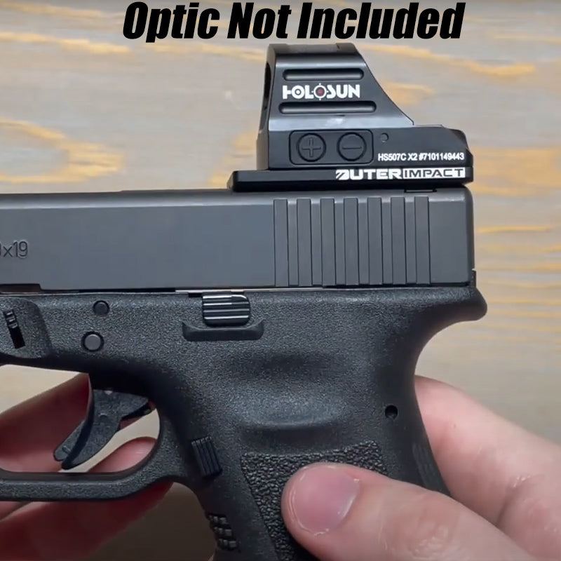 Glock Pistol Red Dot Adapter Mount Plate - OuterImpact