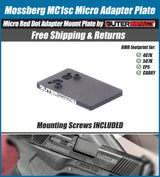 Mossberg MC1sc Micro Red Dot Adapter Mount Plate - OuterImpact