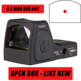 OPEN BOX [LIKE NEW] Trijicon RMR®cc Red Dot Sight 6.5 MOA Red Dot, Adjustable LED