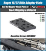 Load image into Gallery viewer, Ruger 10/22 Rifle Red Dot Adapter Mount Plate - OuterImpact
