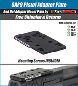 SAR9 Pistol Red Dot Adapter Mount Plate - OuterImpact